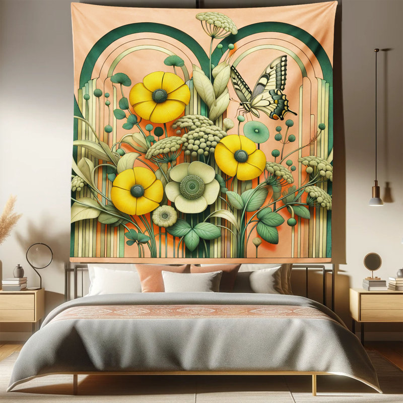 Microfiber Tapestry, 88" H x 88" W