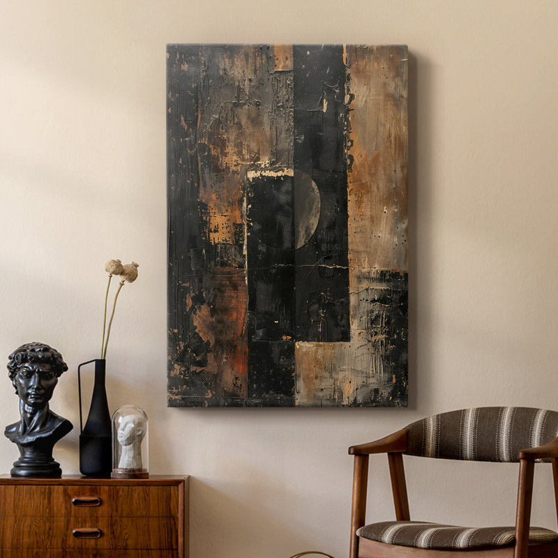 ABSTRACT Series CECLIV - Gallery Cavas sur mesure, H 27 po x l 18 po
