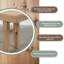 Capri 100'' W Solid Wood Console Table
