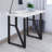  2 PCS Metal Furniture Legs Table Legs  Black