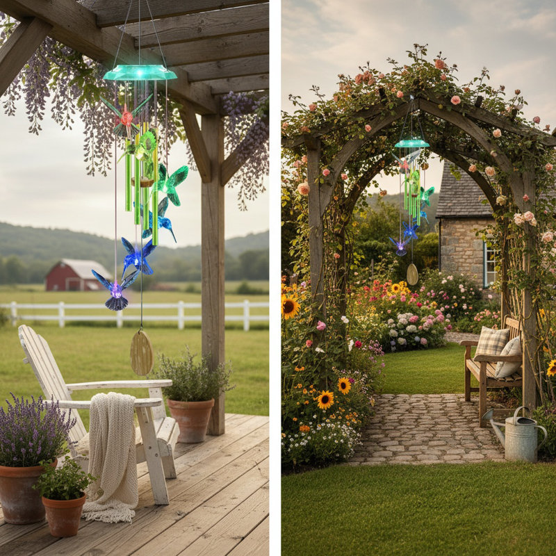 Aluminum No Subject Wind Chime