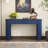 Entryway Table with Fluted Design