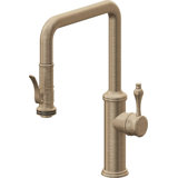 Davoli Pull-Down Kitchen Faucet with Squeeze Sprayer - Quad Spout