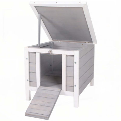 Cage à lapin en bois PawHut