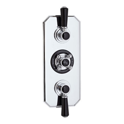 Topaz Triple Concealed Thermostatic/Diverter Shower Valve
