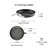 2pc Skillet Set, 8" & 9.5"
