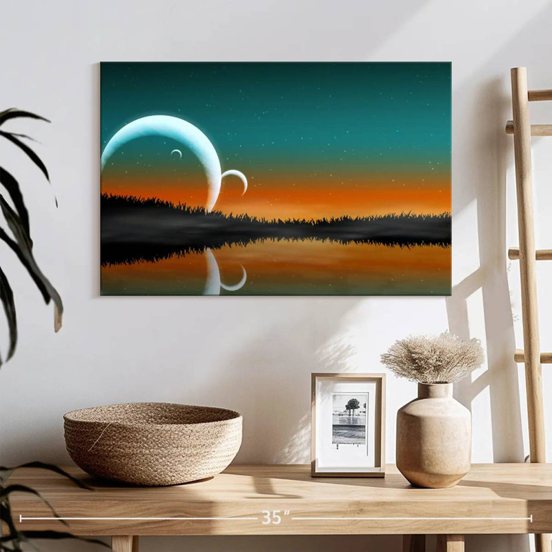 Kelan Space Landscape, 16" H x 24" W