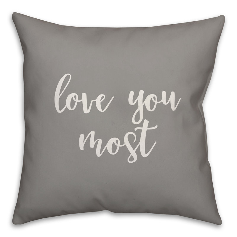 Throw Pillow, Gray, Pillow Cover & Insert