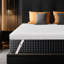 Surmatelas en mousse viscoélastique gélifiée 3 po avec housse de refroidissement élégante-2102655453-2110416974