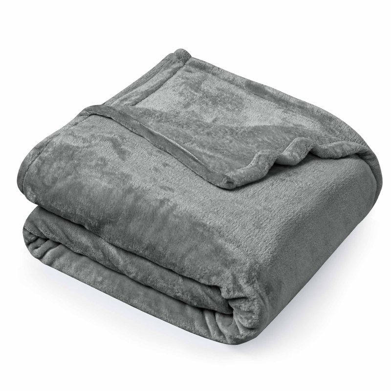 Emmitsburg Blanket, 200cm W x 240cm L, Grey