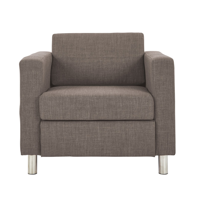 Desantiago Upholstered Armchair, Cement Fabric