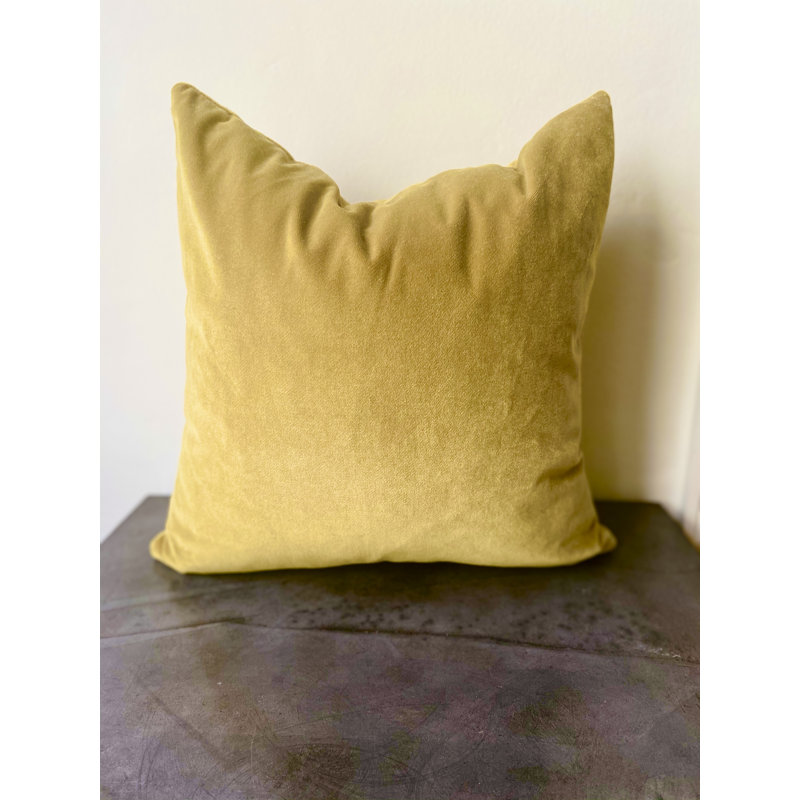Velvet Square Pillow Cover & Insert