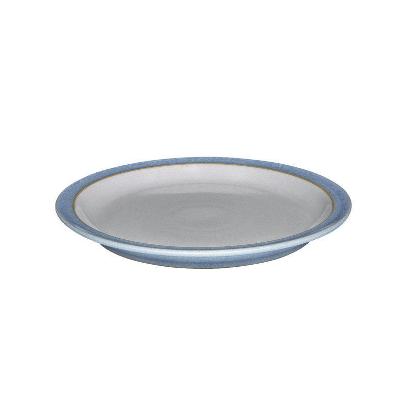 Assiette moyenne Elements, Bleu