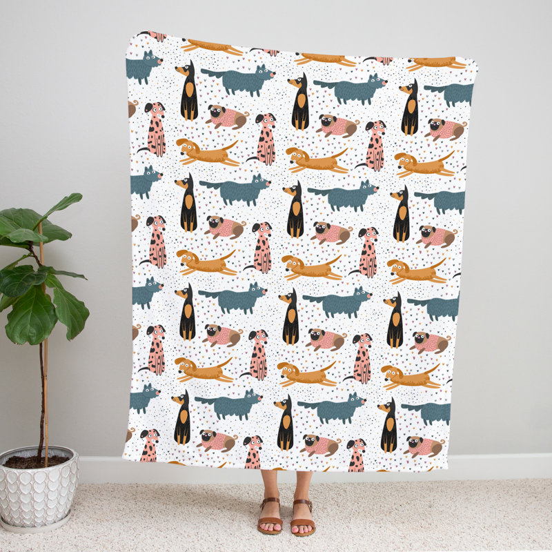 Throw Blanket, 51" W x 60" L