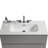 Glossy White Ceramic Basin, Seamless Integration White Construction, Long - Lasting