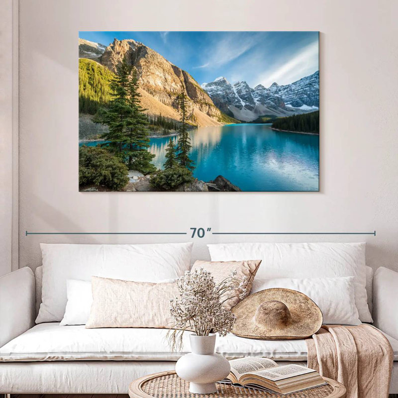 Alvord Glorious Moraine Lake, H 32 po x l 48 po