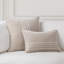 Newport  Linen Fabric Throw Pillow-1010191220-1010191221