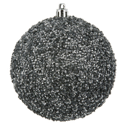 Beaded Solid Ball Ornament