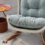 Chaise berçante simple décontractée Home-100779987