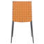 Chaise d'appoint rembourrée en cuir Brett-301507473-301507472