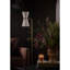 Gable Floor Lamp (Antique Natural Brass with Oyster Shade)