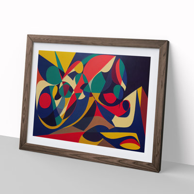 Sumptuous Abstract Art - Single Picture Frame Print