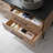 Norvell 60'' Double Bathroom Vanity with Stone Top