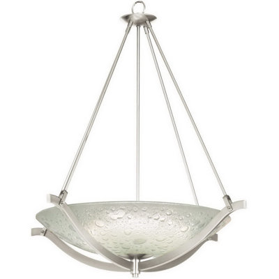Luminaire suspendu bol 3 lumières unique Wiggin