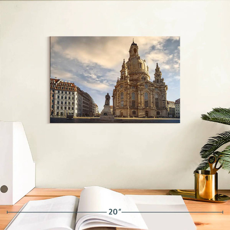 Église Dresden Frauenkirche, H 8 po x l 12 po