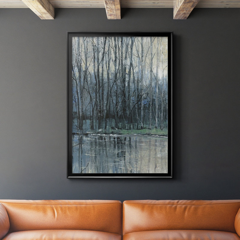 Morning Driauge I, reproduction d'art encadrée, Noir, H 42,5 po x l 30,5 po x P 1 po