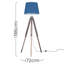 Bella Vista Tripod Floor Lamp-2097040239