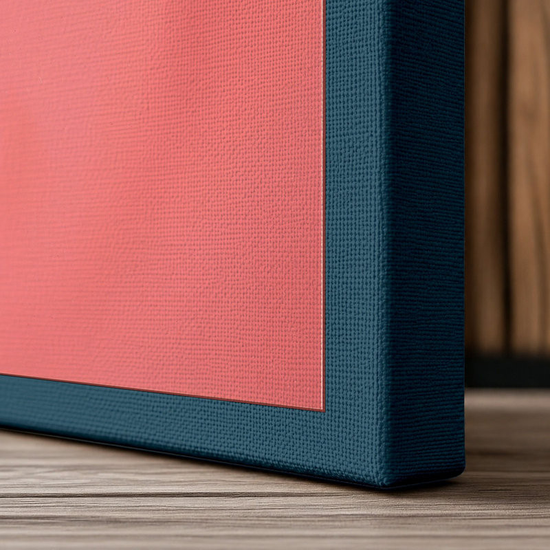 Print, 36x24 - 91.4 x 61.0 cm, Teal Border