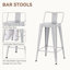 Comptoir et tabourets de bar en métal-1355444296-1355444294