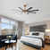 Broghen 65'' 8 - Blade Reversible Large Ceiling Fan with LED Lights and Remote Control