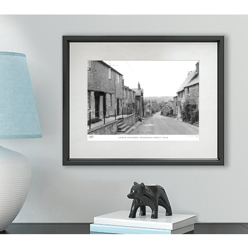 Lower Heyford, Freehold Street C1960 by Francis Frith - Single Picture Frame Print, 28cm H x 36cm W x 2.3cm D
