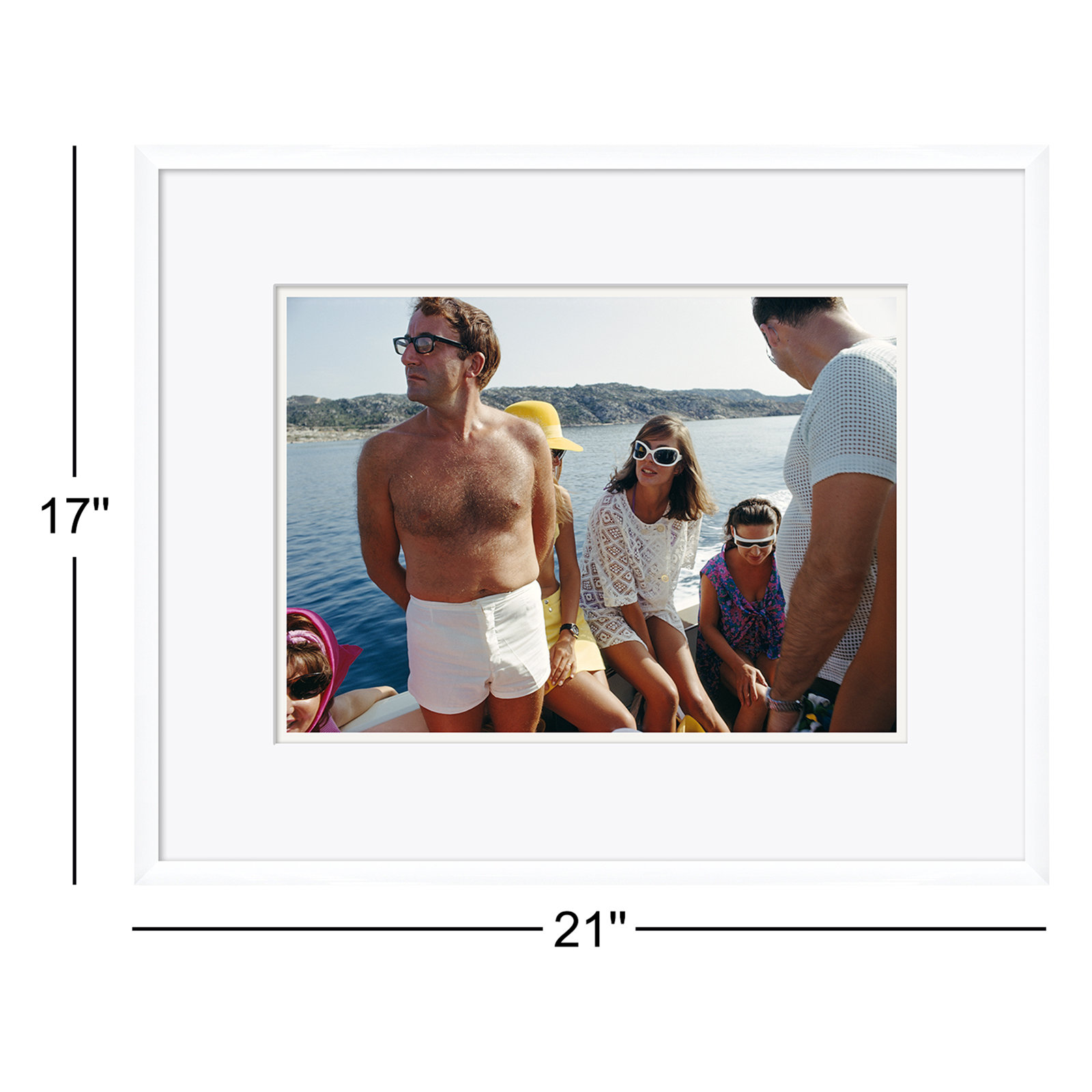 Slim Aarons "Celebrity Cruise" Photo Print