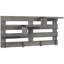 Deschamp Wall  4 Hook Wood Organiser with Key Hooks-549531470