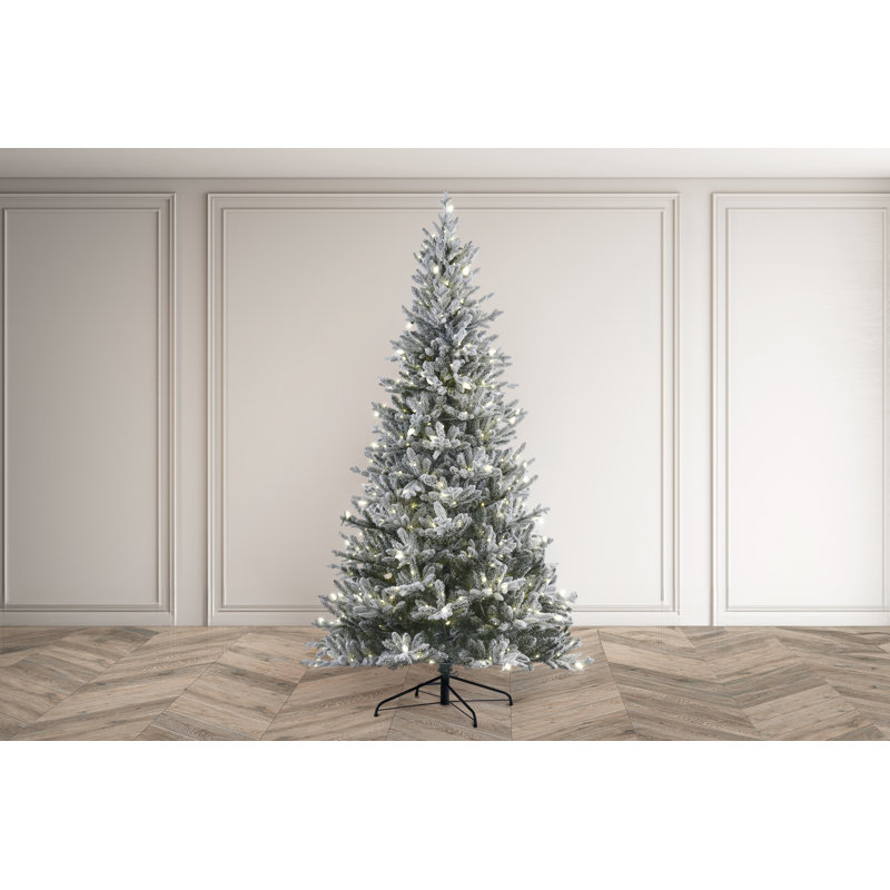 FROSTED DALTON 7.5' H Lighted Artificial Fir Christmas Tree