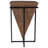 Stonecipher Cross Legs End Table