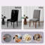 Polyester Box Cushion Dining Chair Slipcover