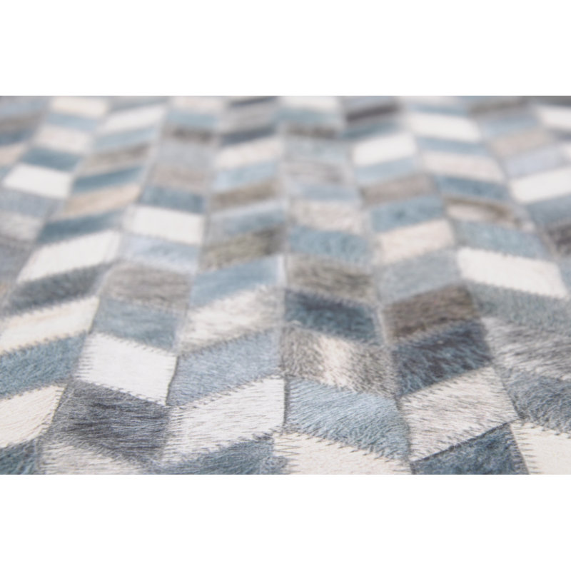 Kol Geometric Hand Woven Area Rug, Rectangle 160 x 230cm