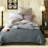 Comfortable King Bedding Sets, 100% Cotton Flannel, Winter Sage Style