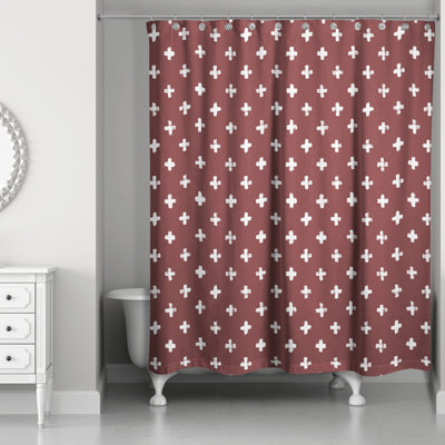 Riffat Polka Dots Shower Curtain