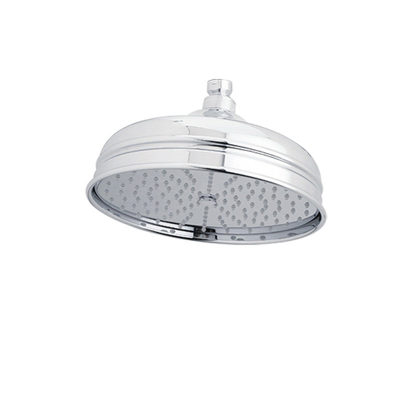 Bordano Raincan Shower Head, Satin Nickel