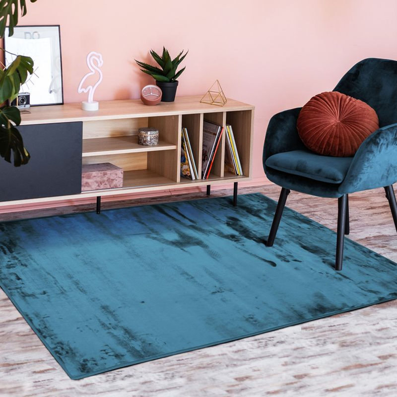 Rheba Solid Colour Hand Woven Area Rug, Rectangle 160 x 230cm