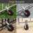 5.5 Inch Solid Rubber Gate Wheel（2-Pack ）