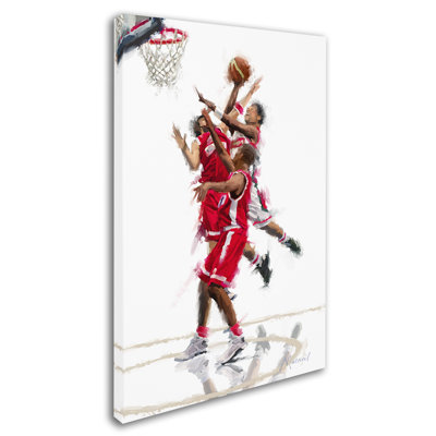 'Basket Ball' Print on Canvas