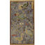 Tapis motif animalier en laine à motif animalier 3 x 5