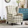 Pitzer 30.7" Wide Classic Upholstered Push Back Recliner with Wing Back