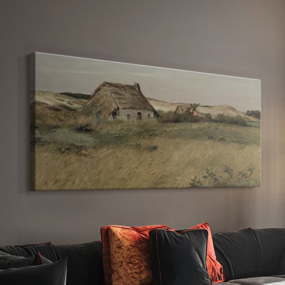 Série paysage - Mxxxviii - Toile tendue avec châssis - Prêt à être accroché